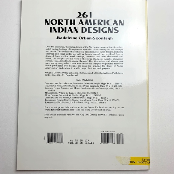 261 North American Indian Designs - Picture 4 of 4
